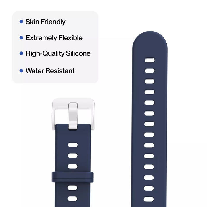 Ambrane 22mm Silicone Strap (Rugged)