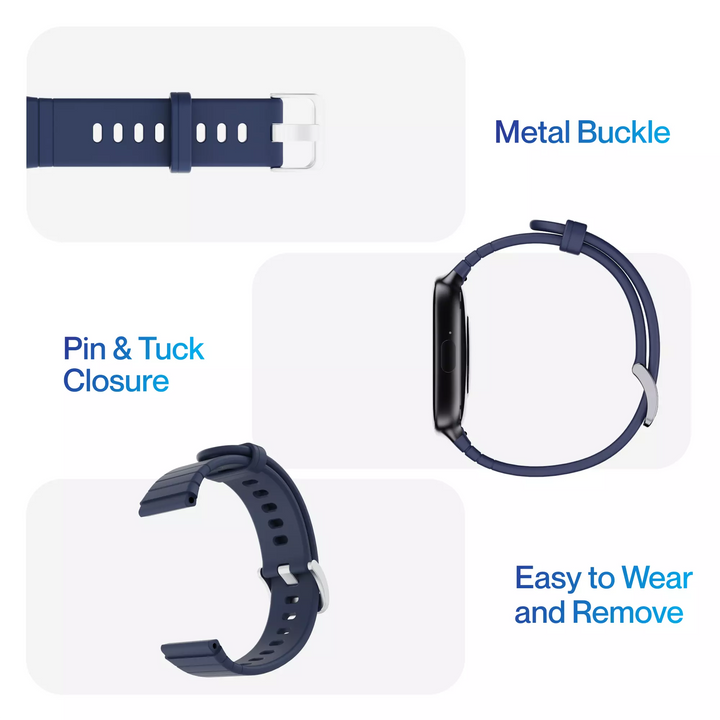 Ambrane 22mm Silicone Strap (Rugged)