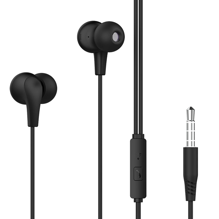 High bass wired earphones